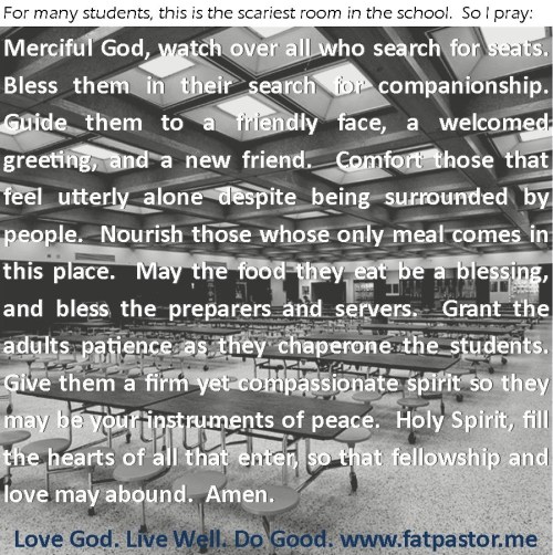 Cafeteria Prayer