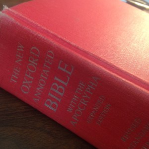 I still have that red Bible with the frayed edges.